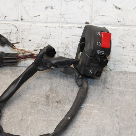 2011 Kawasaki Ninja ZX10R ZX1000K  RIGHT CLIP ON HANDLE KILL START SWITCH  BB555
