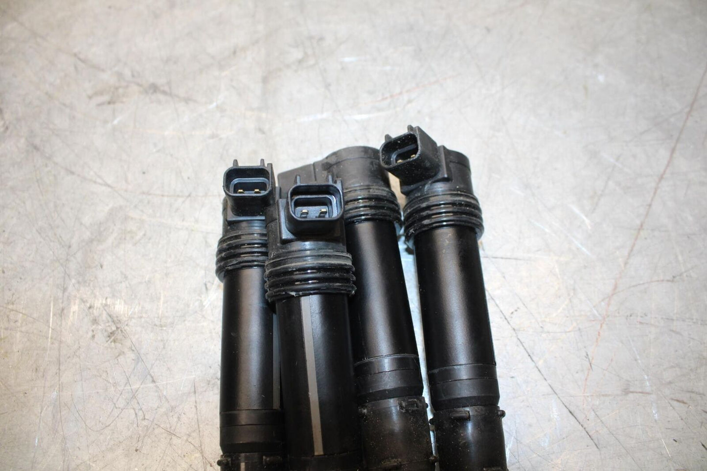 2009 Kawasaki Ninja ZX6R IGNITION COILS COIL SPARK PLUG CAPS 21171-0021 BB44