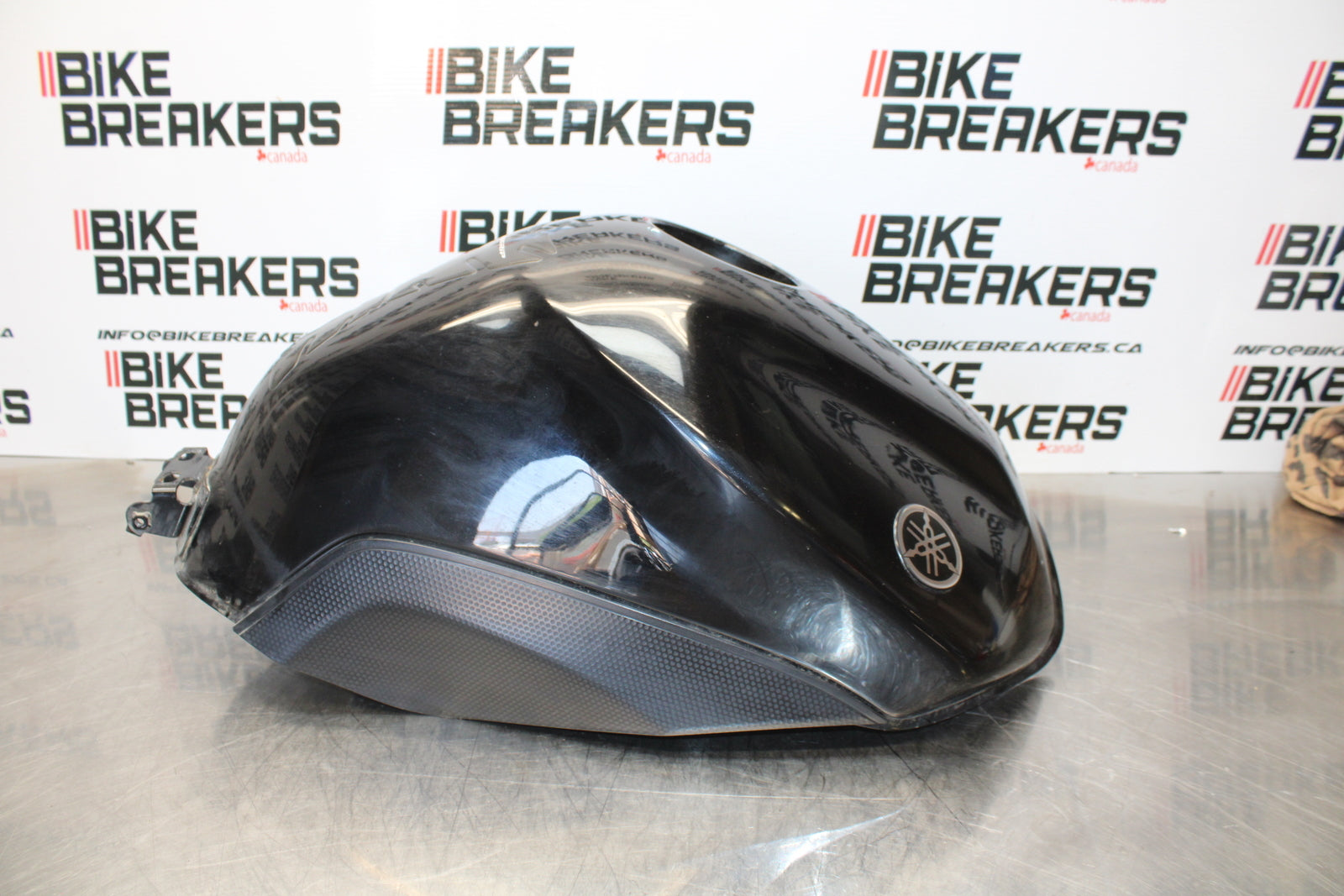 09-15 YAMAHA FZ6R GAS TANK FUEL CELL PETROL RESERVOIR BB161