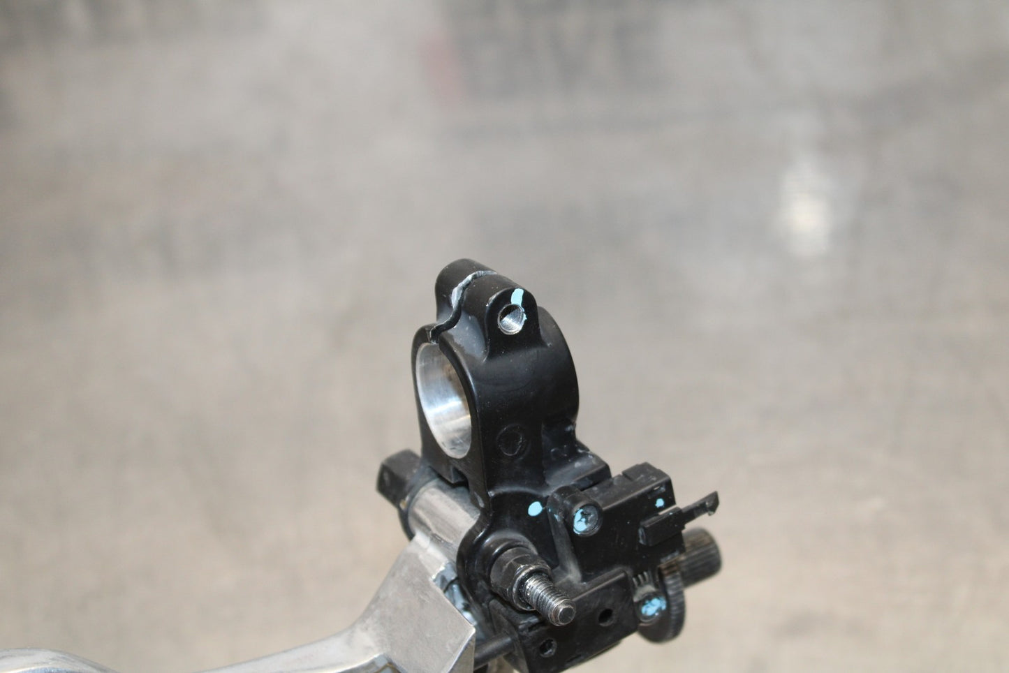 08-18 KAWASAKI KLR650 CLUTCH PERCH MOUNT WITH LEVER  BB183