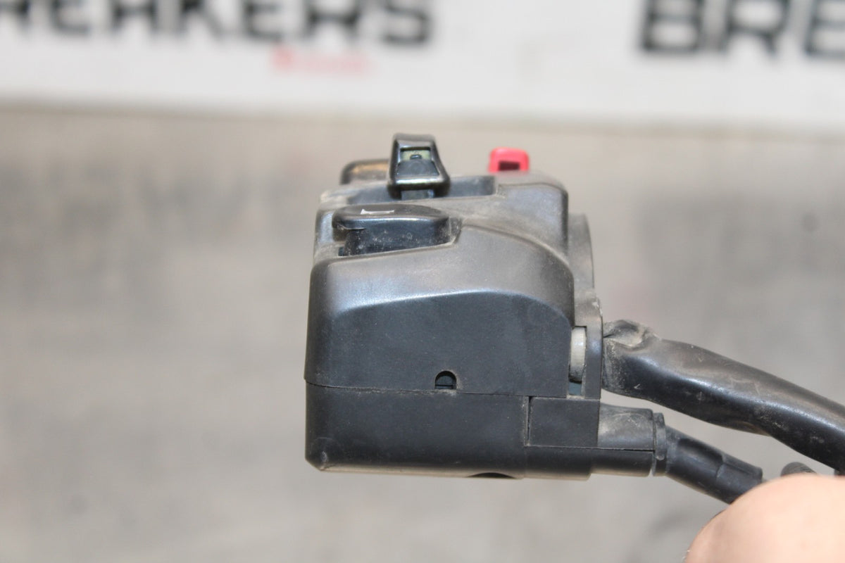 98 KAWASAKI NINJA ZX6 LEFT CLIP ON HORN SIGNALS SWITCH & CHOKE CABLE BB870