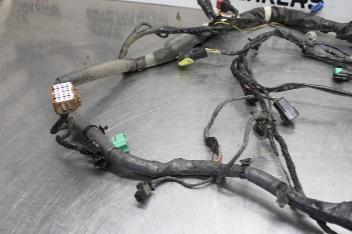 08-09 KAWASAKI NINJA ZX14R MAIN ENGINE WIRING HARNESS MOTOR WIRE LOOM BB932