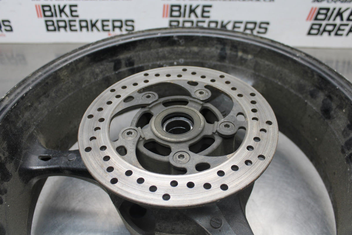 06-07 SUZUKI GSXR750 REAR WHEEL BACK RIM & ROTOR BB863