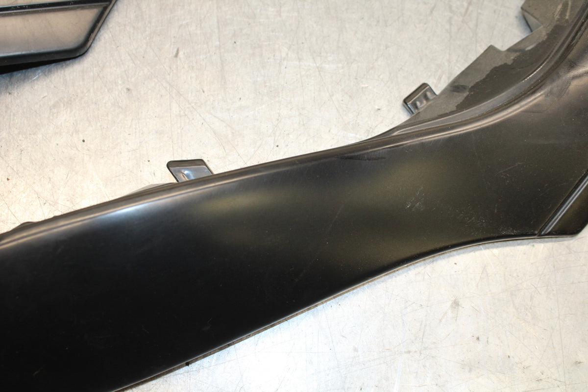 12-17 KAWASAKI ER-6N Z650 RIGHT LEFT FRONT SIDE SEAT PANELS TRIMS FAIRINGS BB709
