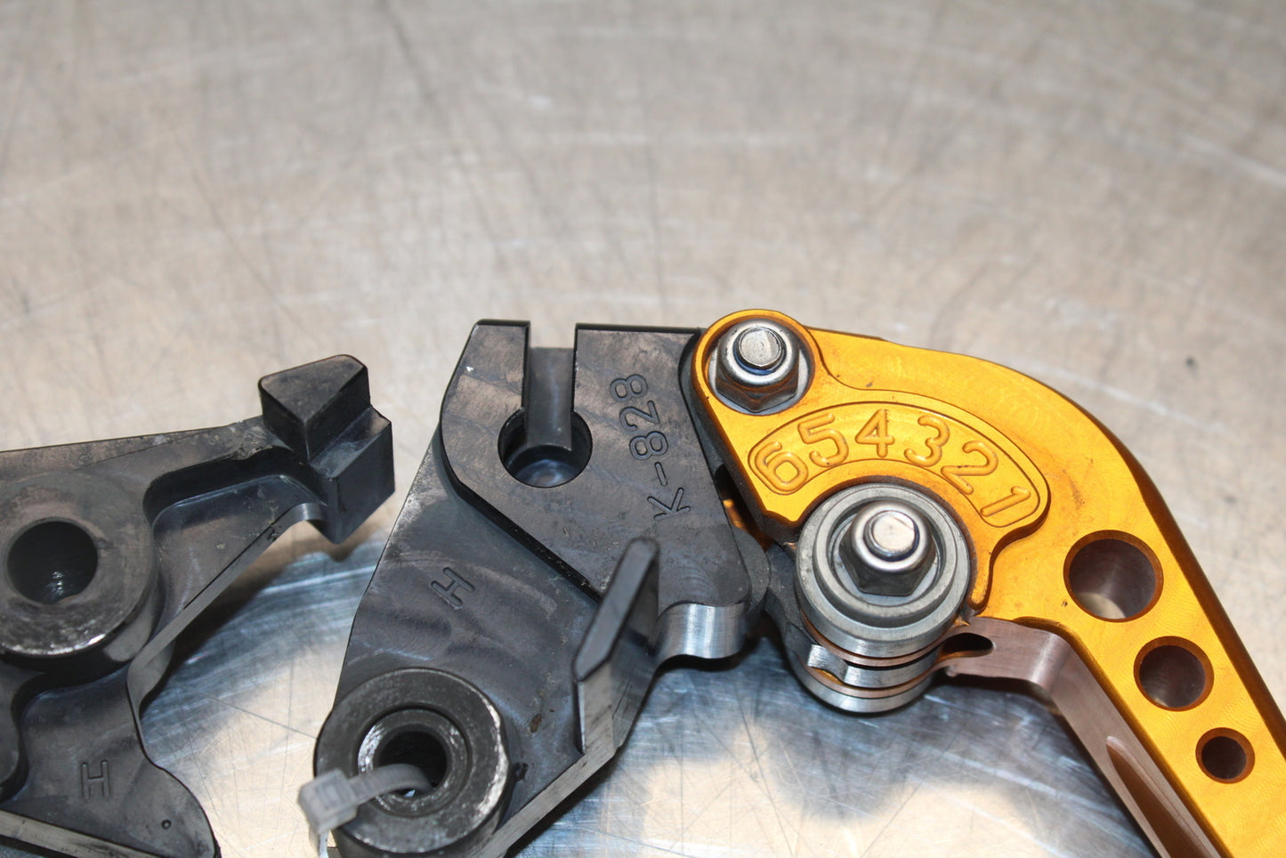 04-05 KAWASAKI NINJA ZX10R PAZZO RACING CLUTCH LEVER & FRONT BRAKE LEVER BB163