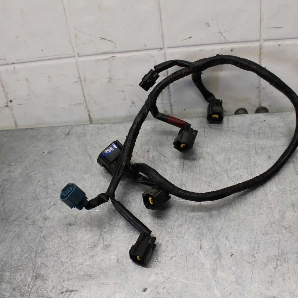 08-16 YAMAHA YZF R6 IGNITION COIL WIRING HARNESS WIRE LOOM 2C0-82309-00-00 BB436