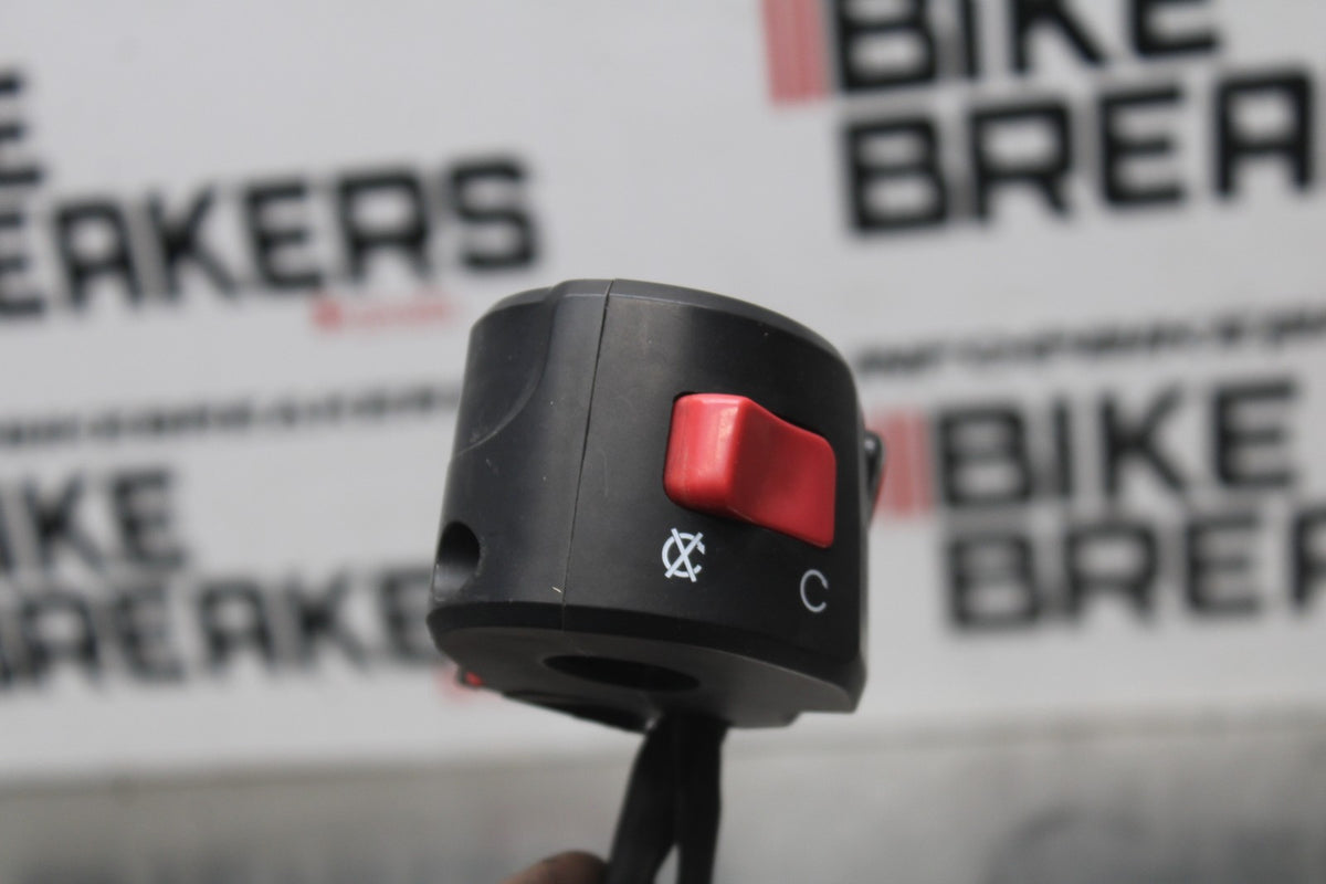13 KAWASAKI NINJA 650 EX650F ABS RIGHT HANDLE KILL OFF START SWITCH BB828