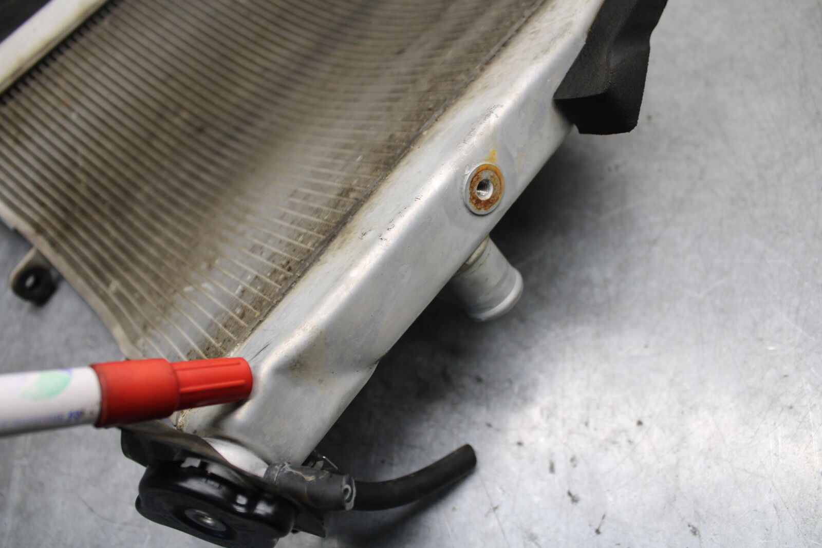 13-18 KAWASAKI NINJA ZX6R ENGINE RADIATOR MOTOR COOLER COOLING RADIATER BB666