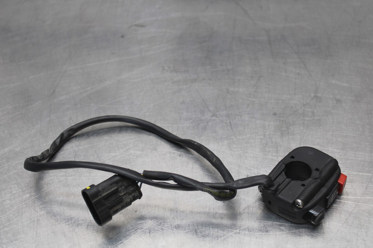 15 APRILIA RSV4 FACTORY APRC ABS RIGHT CLIP ON KILL OFF START SWITCHS BB901