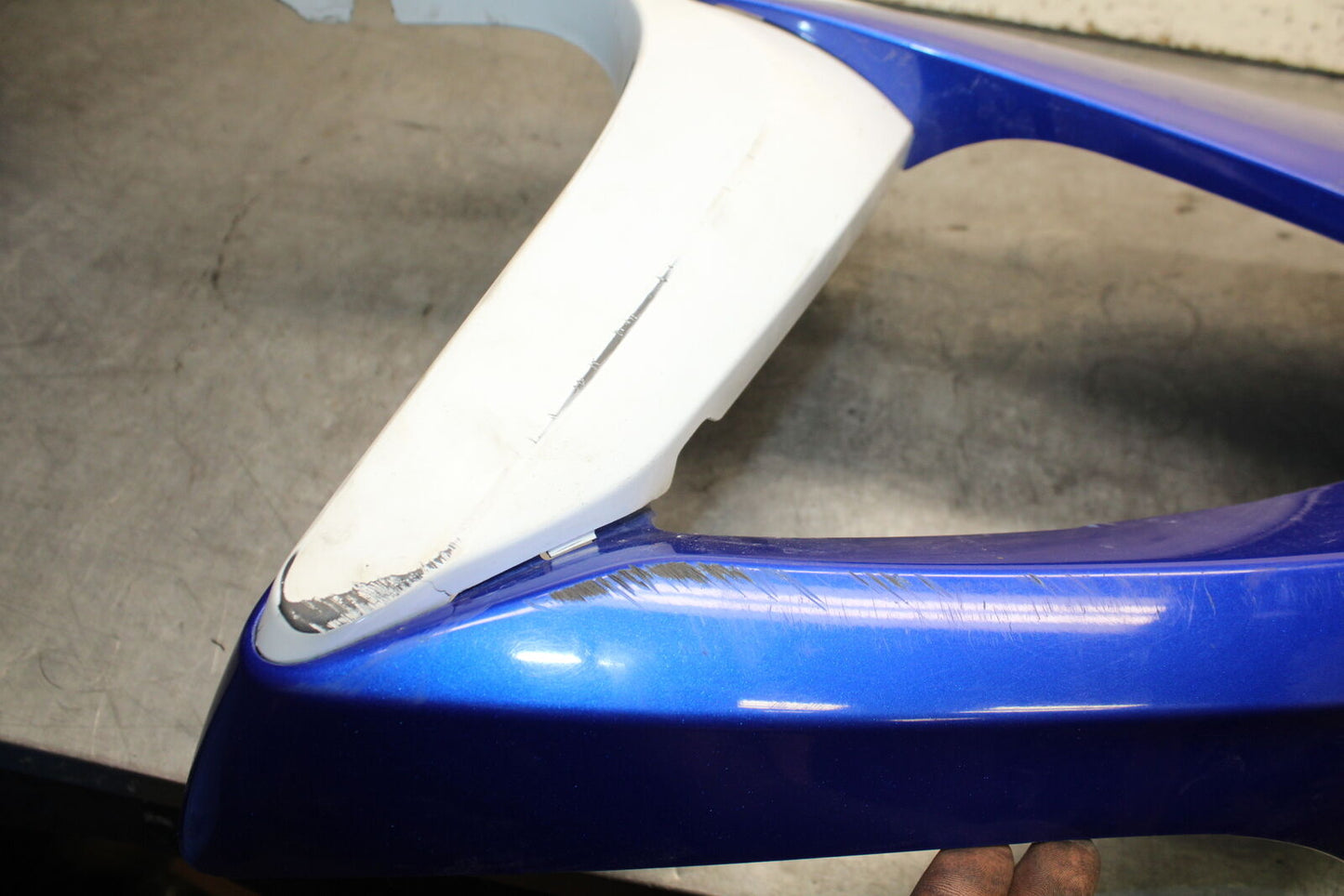 08-09 SUZUKI GSXR600 LEFT LOWER MID UPPER SIDE FAIRING COWL BB728