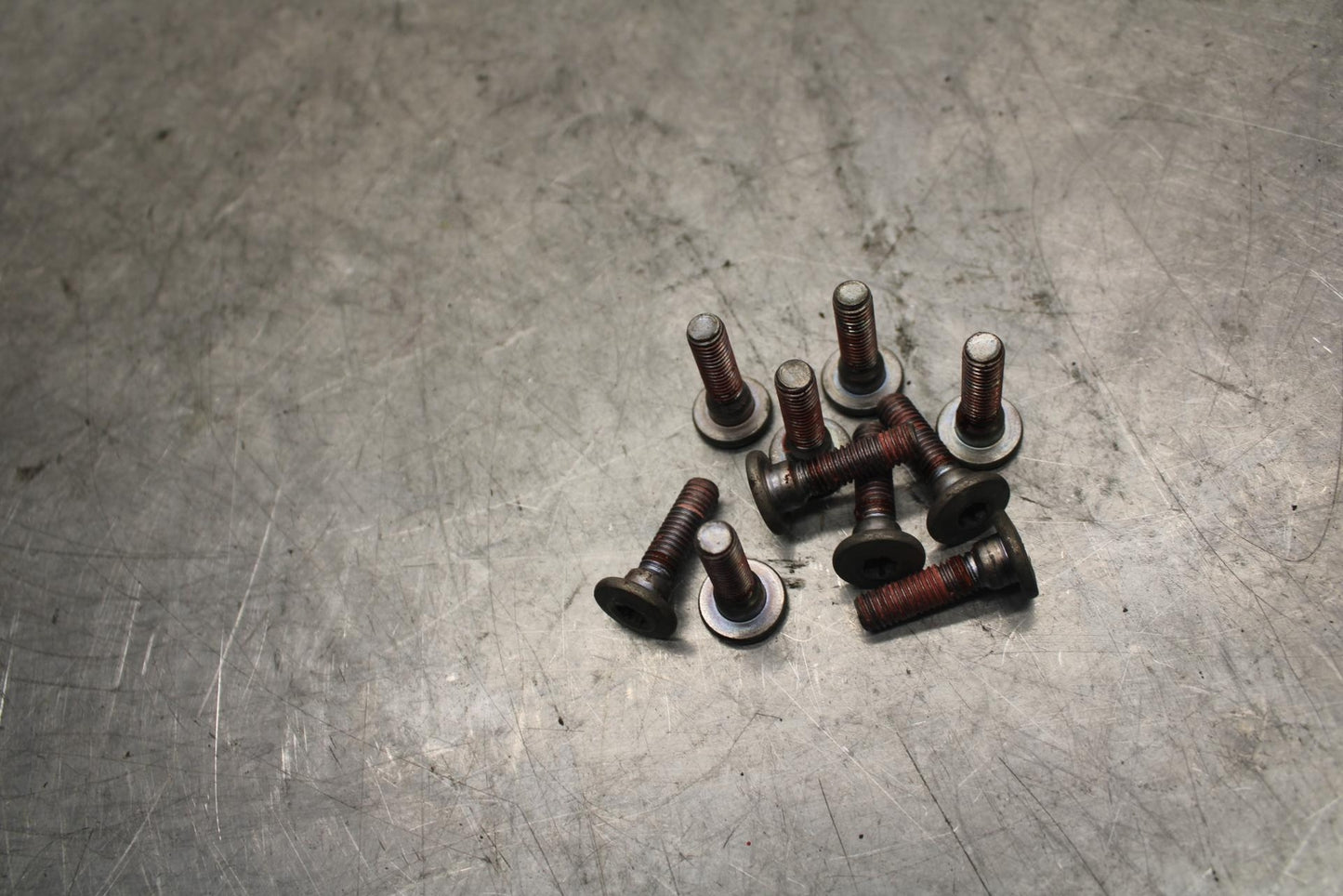 2004 Kawasaki Ninja ZX6RR ZX600M FRONT BRAKE ROTOR BOLTS DISC  SCREW BB43