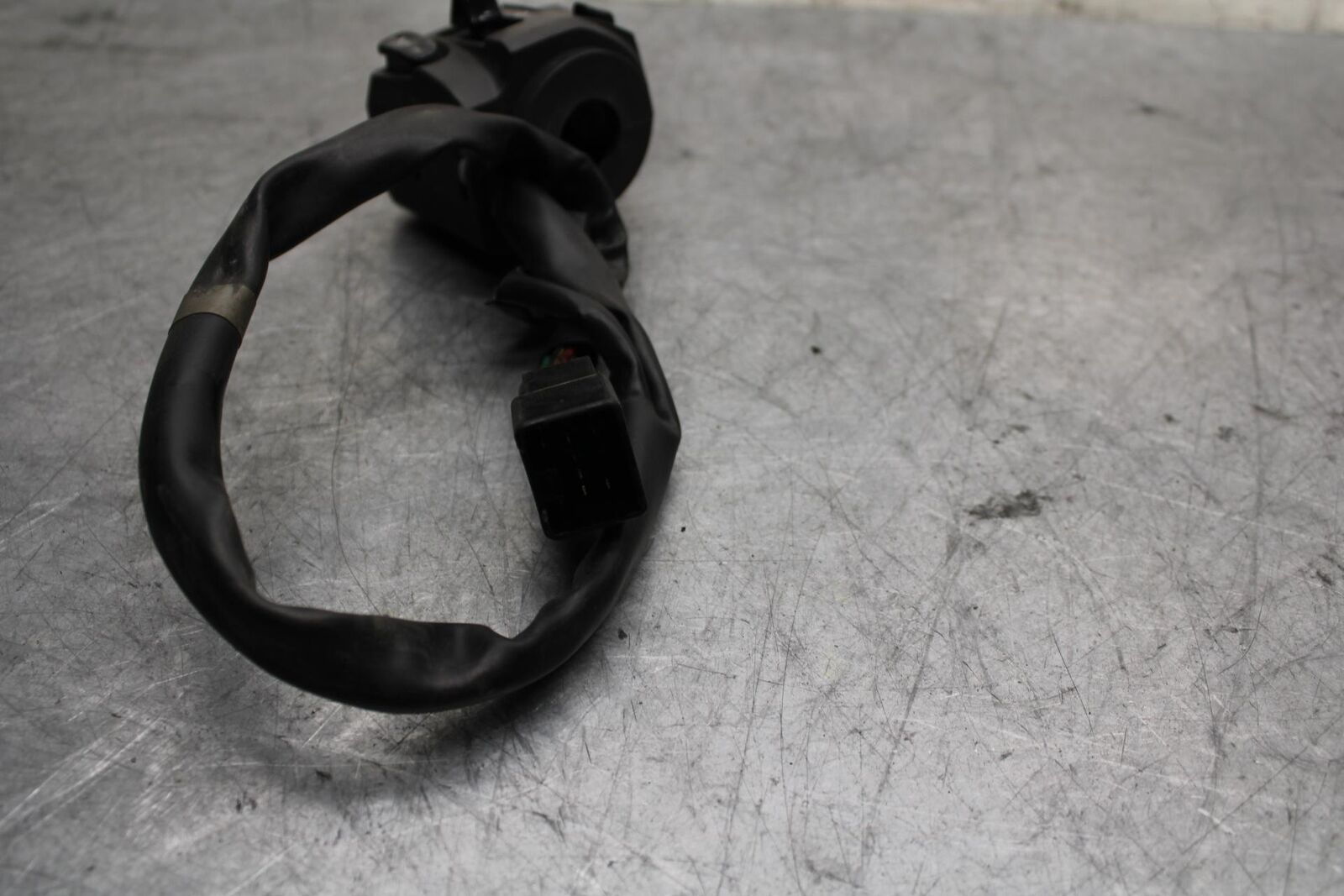 2009 Kawasaki Ninja ZX6R ZX600R LEFT CLIP ON HANDLE HORN SIGNALS SWITCH BB548