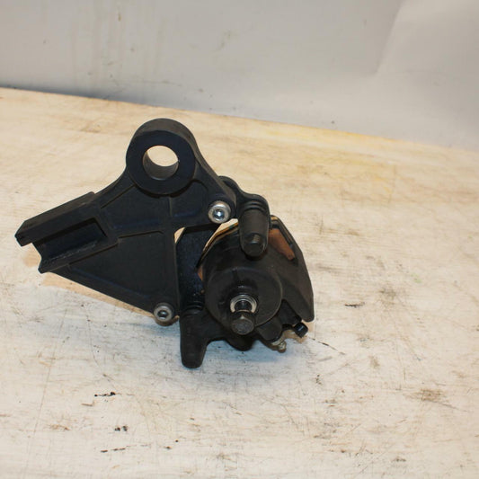 11-12 KAWASAKI NINJA 400 EX400 C REAR BACK BRAKE CALIPER W MOUNT BRACKET BB358