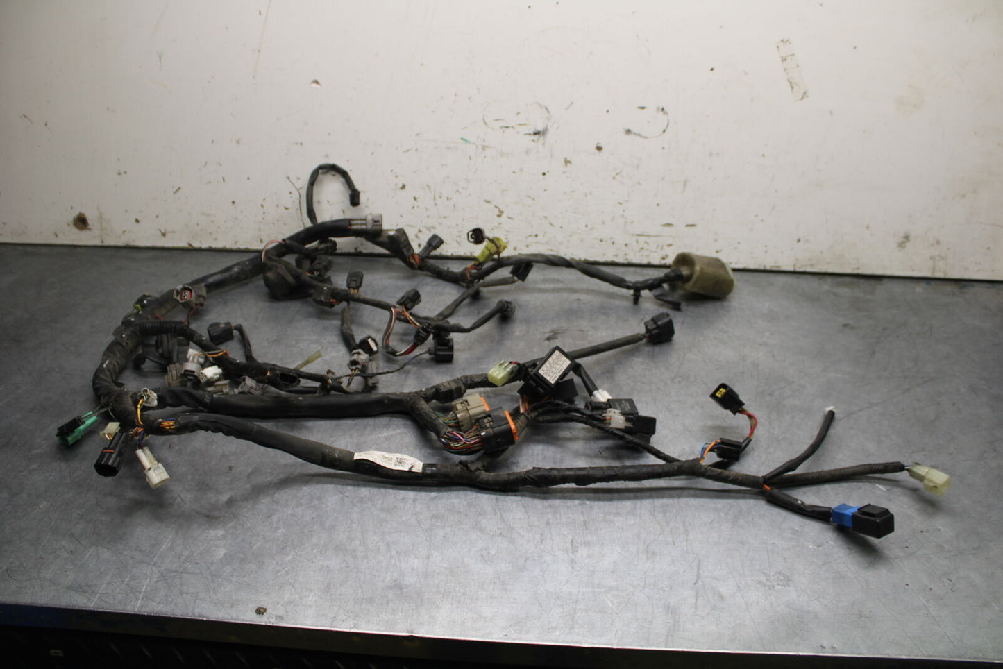 08-09 SUZUKI GSXR600 MAIN ENGINE WIRING HARNESS MOTOR WIRE LOOM BB728