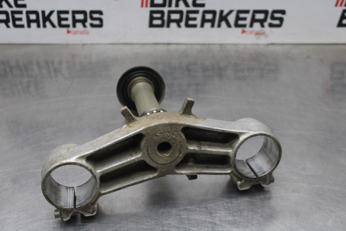 05-06 KAWASAKI NINJA ZX6R FRONT FORKS CLAMP LOWER TRIPLE TREE STEM BB877