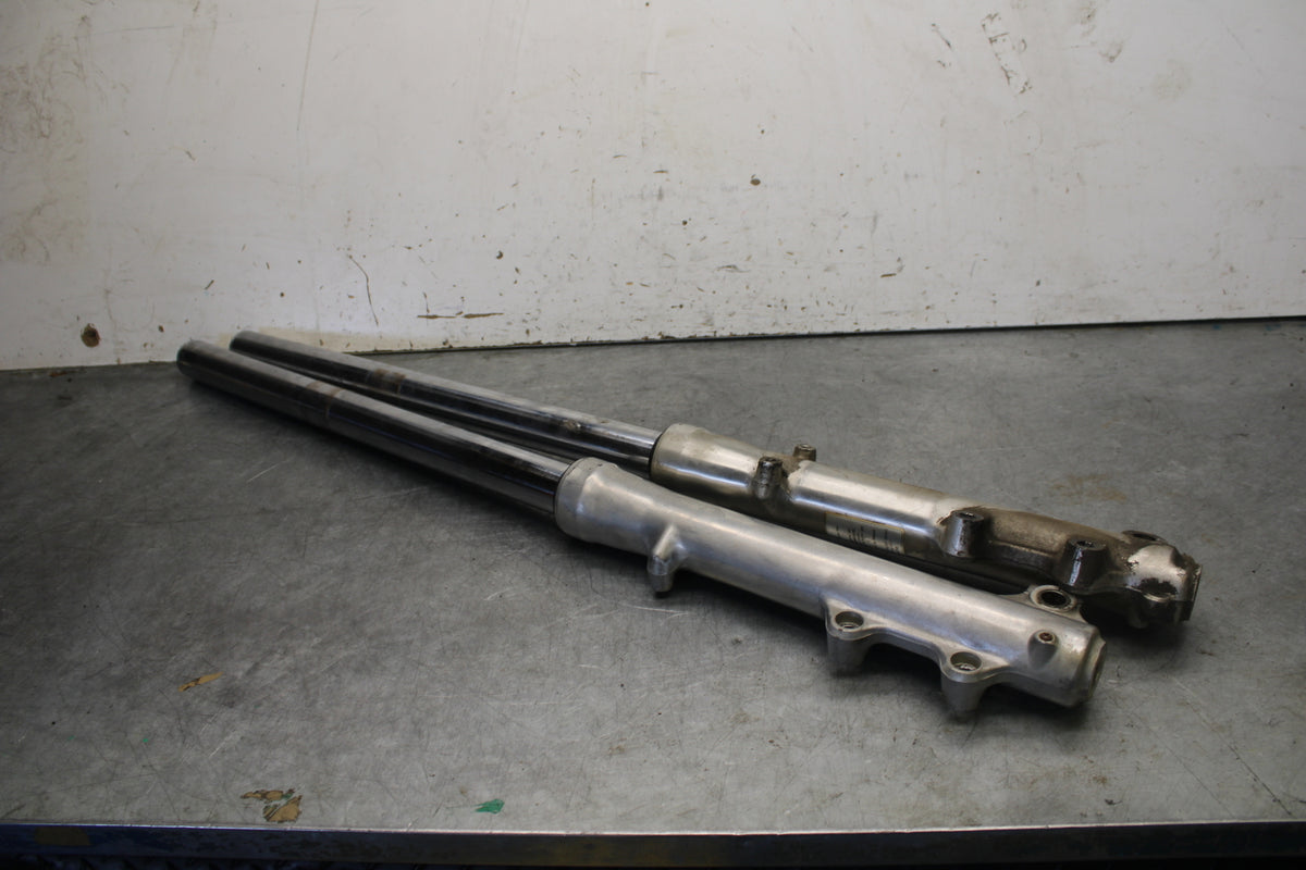 85-86 SUZUKI MADURA 1200 FRONT FORKS SHOCK SUSPENSION SET PAIR BB691