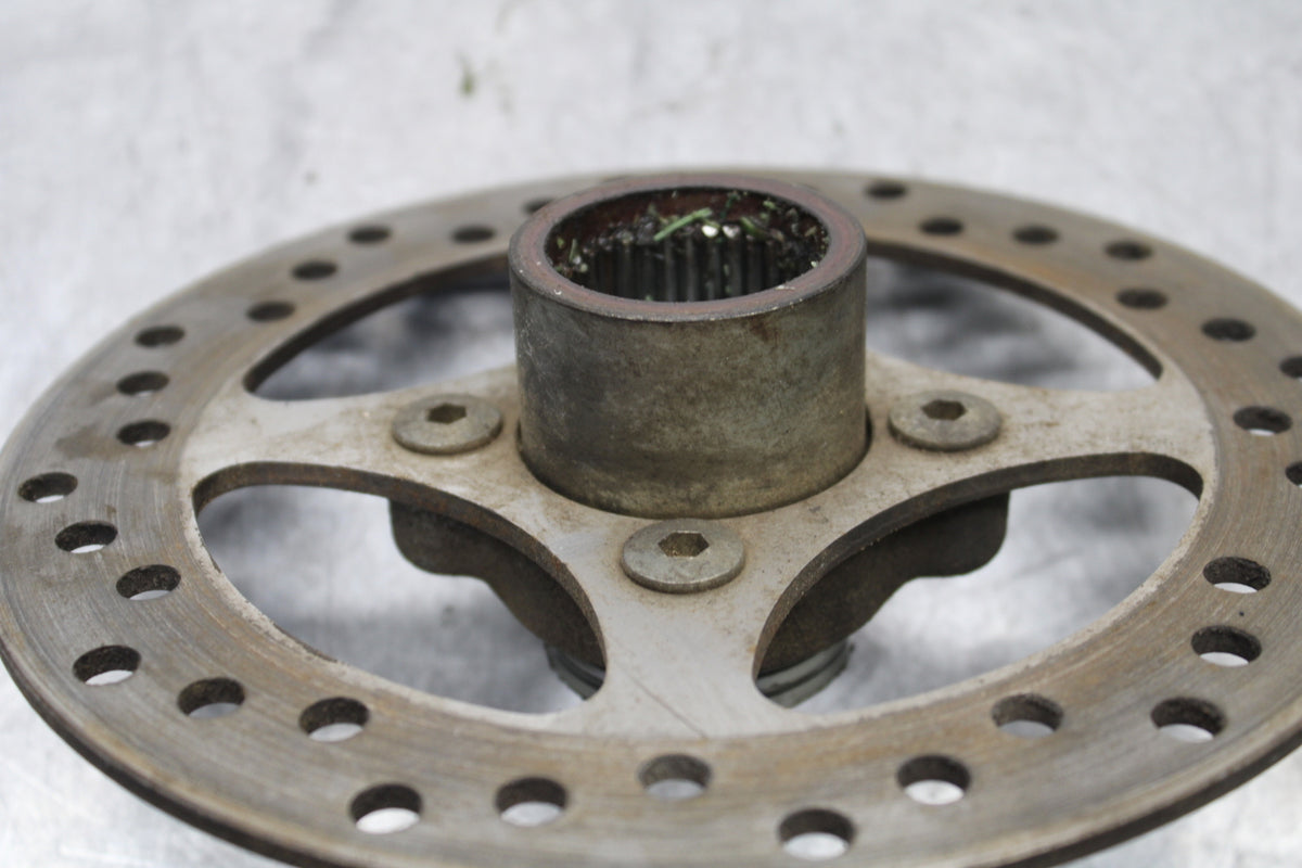 09-24 YAMAHA RAPTOR 700R REAR ROTOR BACK BRAKE DISC HUB BB654