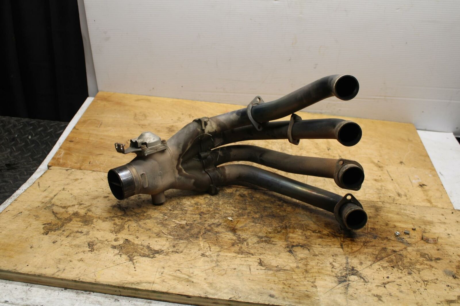 07-08 YAMAHA YZF R1 FULL EXHAUST SYSTEM HEADERS  BB337