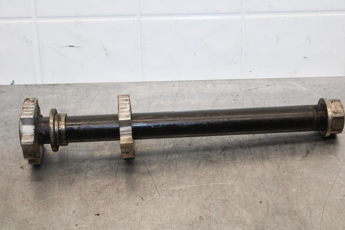 07-11 KTM  990 SUPER DUKE REAR AXLE BACK WHEEL RIM PIVOT BOLT AXEL BB578