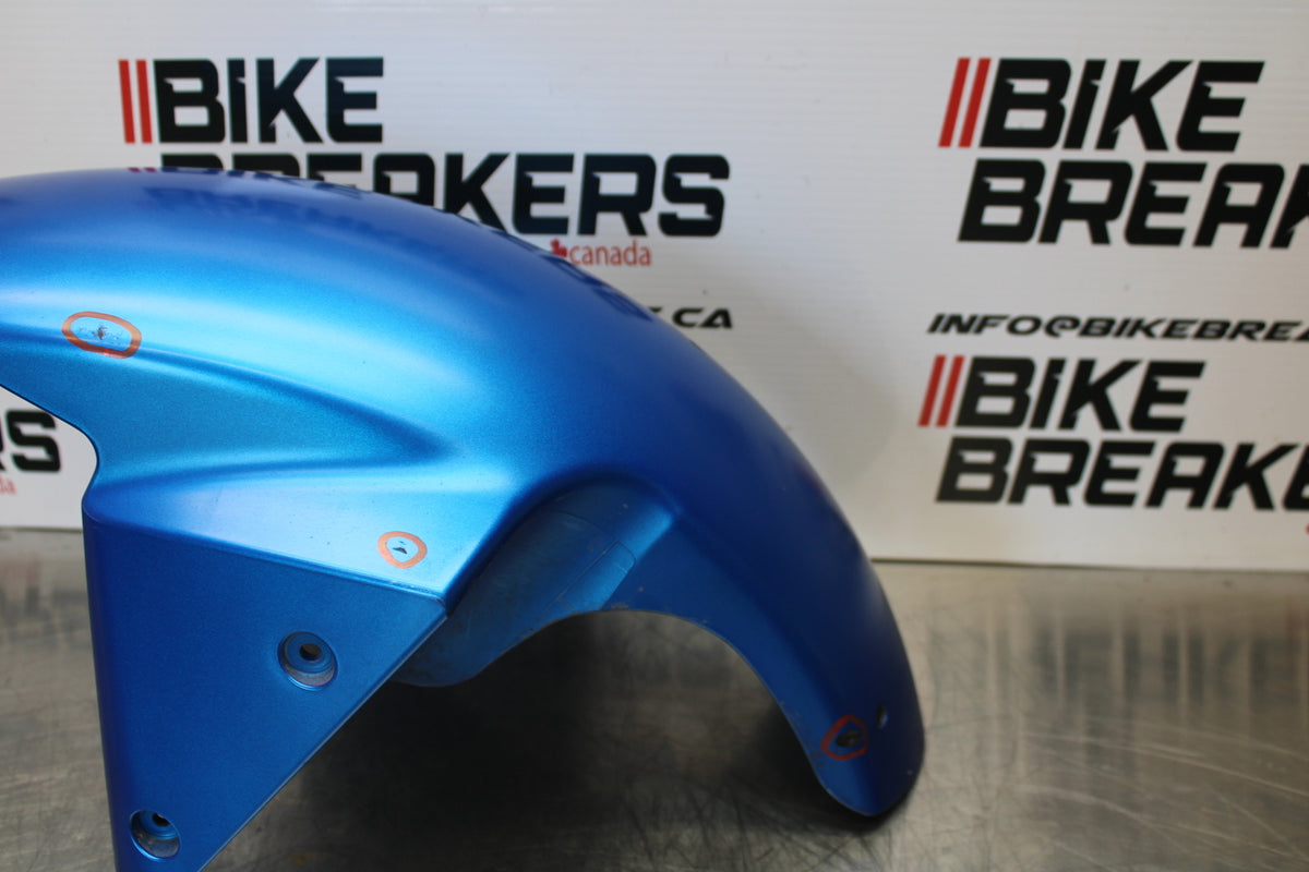 03-06 KAWASAKI Z1000 FRONT WHEEL FENDER COWL FAIRING BB164