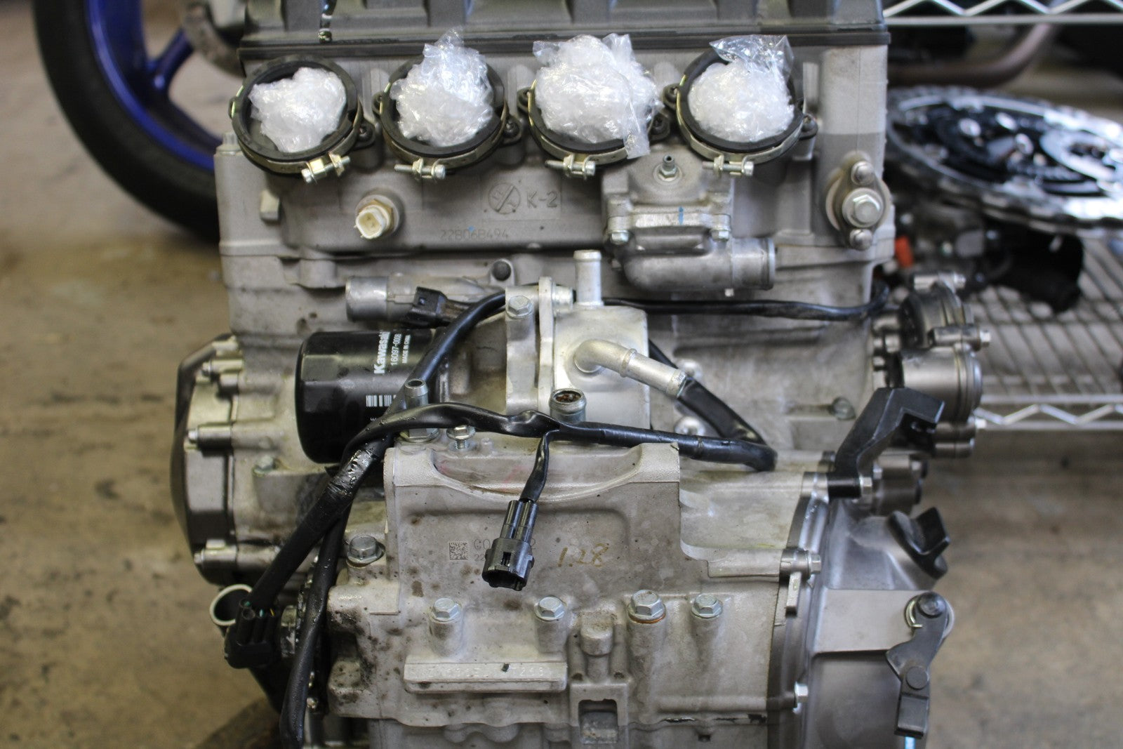 21-23 KAWASAKI NINJA ZX6R ENGINE MOTOR BB179