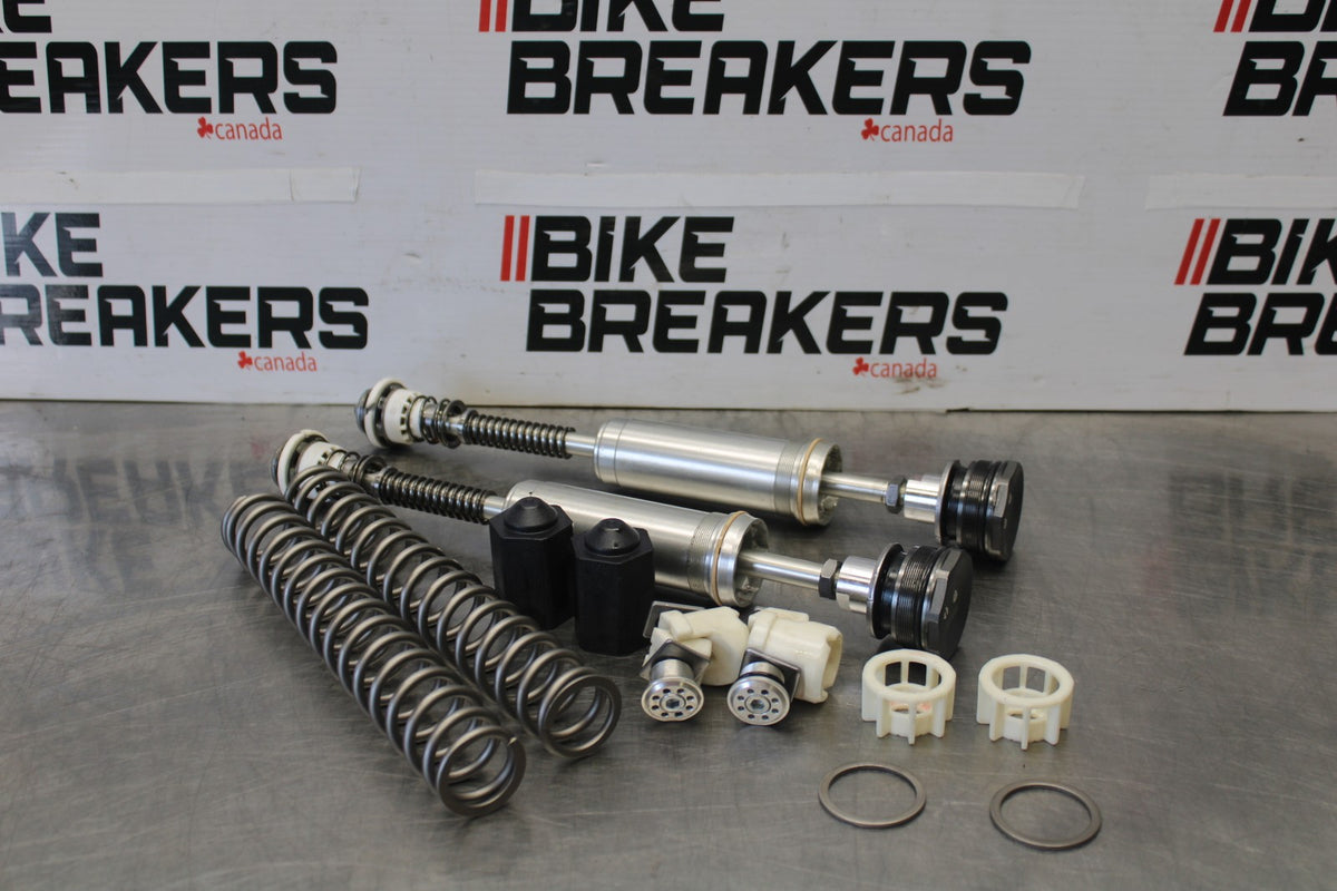 11-26 SUZUKI GSXR750 FRONT FORKS SHOCK SUSPENSION INTERNALS SET PAIR BB882