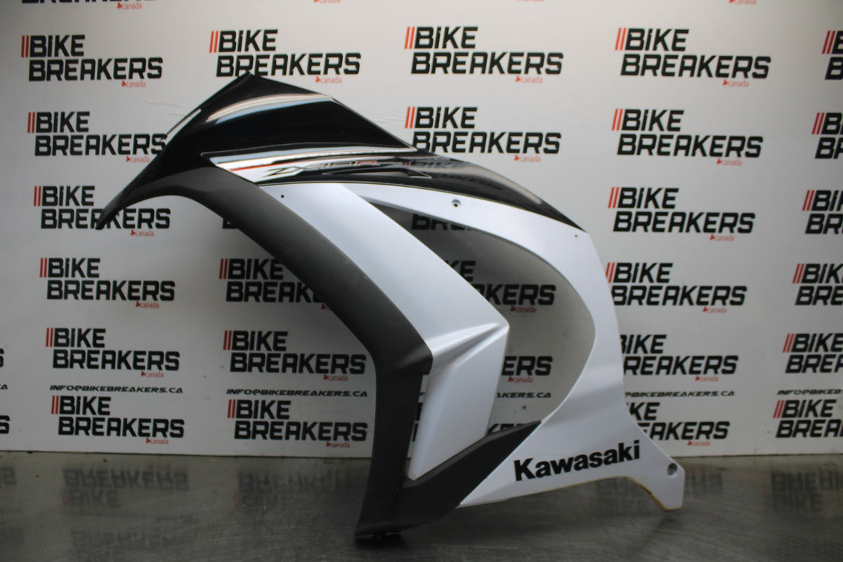 11-15 KAWASAKI NINJA ZX10R LEFT LOWER MID UPPER SIDE FAIRING COWL BB840