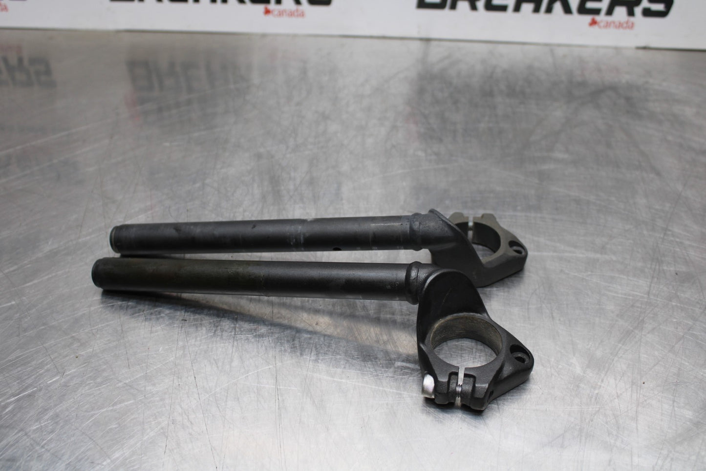 18-23 KAWASAKI NINJA 400 EX400 ABS LEFT RIGHT CLIP ON HANDLEBARS PAIR SET BB177