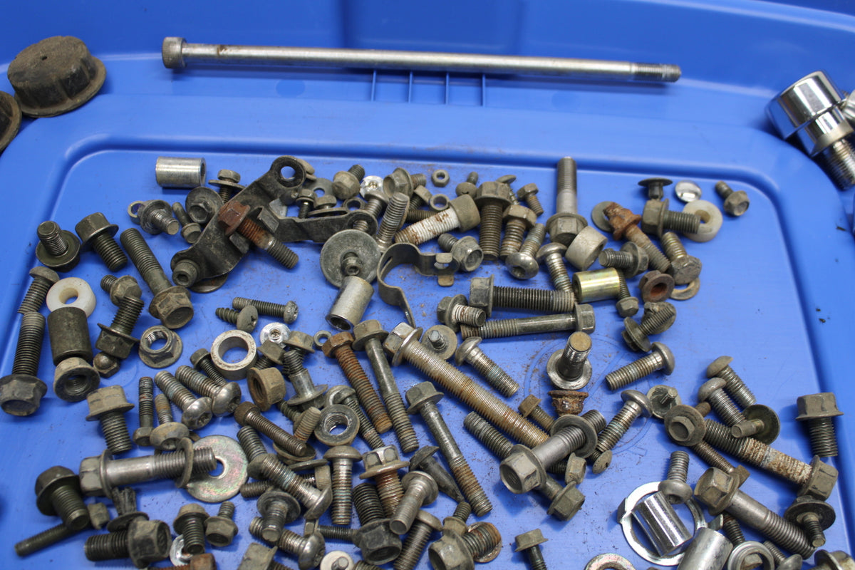 02-03 YAMAHA V STAR 1100 MOUNTING BOLTS HARDWARE MOTOR SCREWS BB124