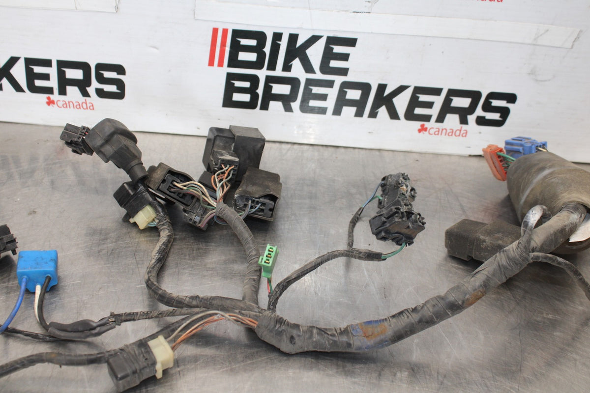 06-07 HONDA INTERCEPTOR 800 VFR800 HEADLIGHT SPEEDO GAUGES WIRING HARNESS BB917