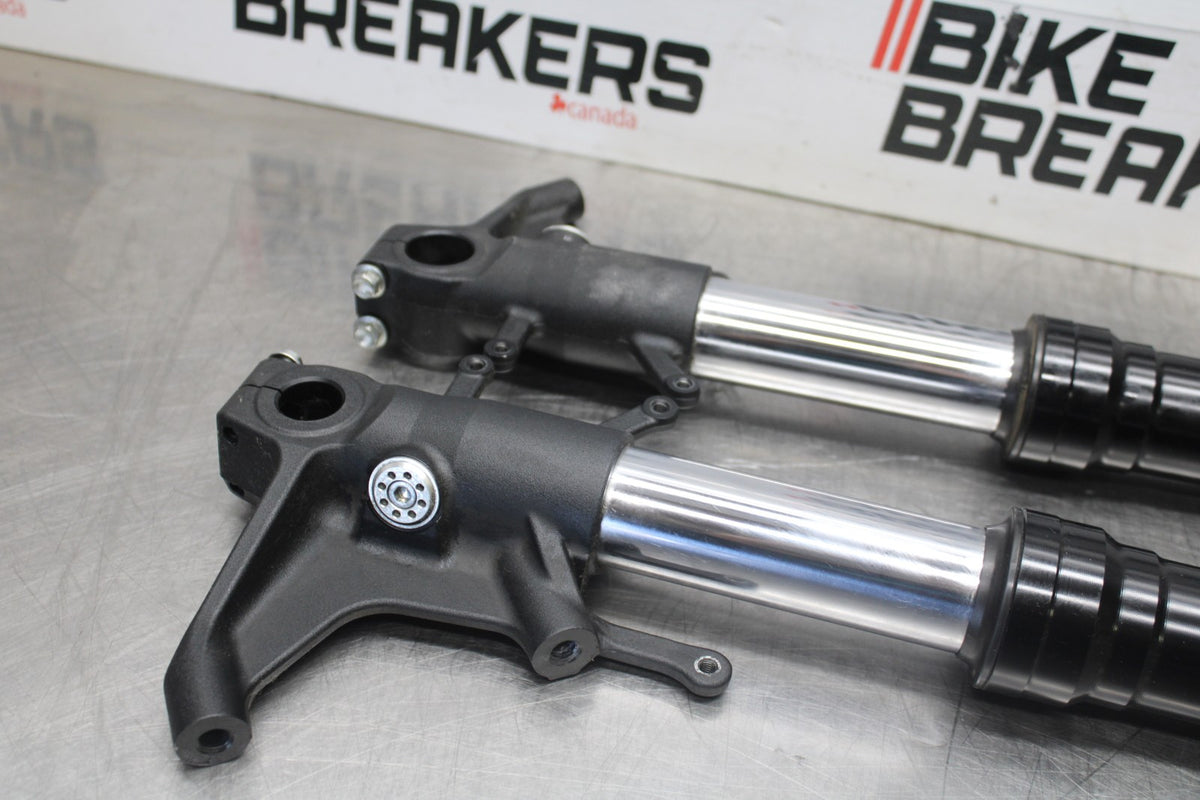 15-26 SUZUKI GSXR600 FRONT FORKS SHOCK SUSPENSION SET PAIR BB888
