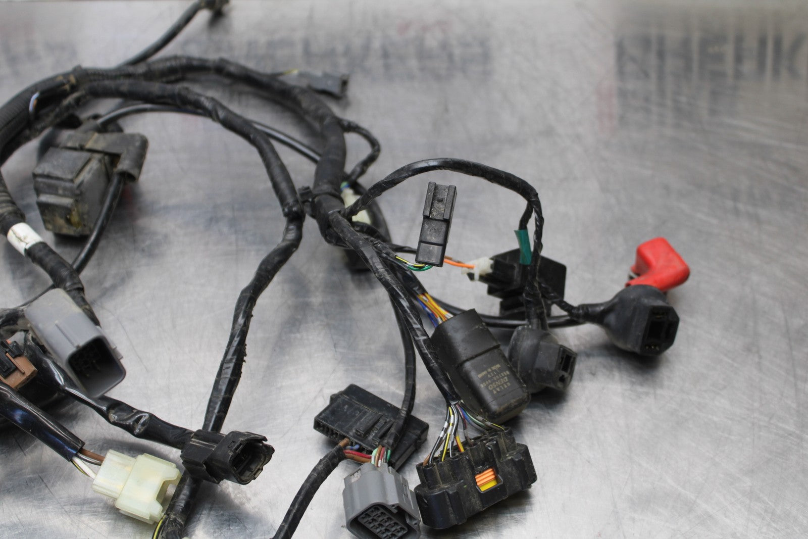 08-18 KAWASAKI KLR650 MAIN ENGINE WIRING HARNESS MOTOR WIRE LOOM BB183