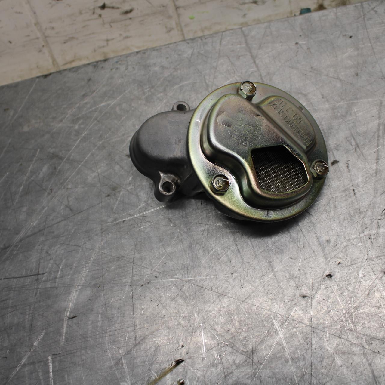 86-87 SUZUKI GSXR1100 ENGINE INNER OIL FILTER PICKUP SCREEN BB477