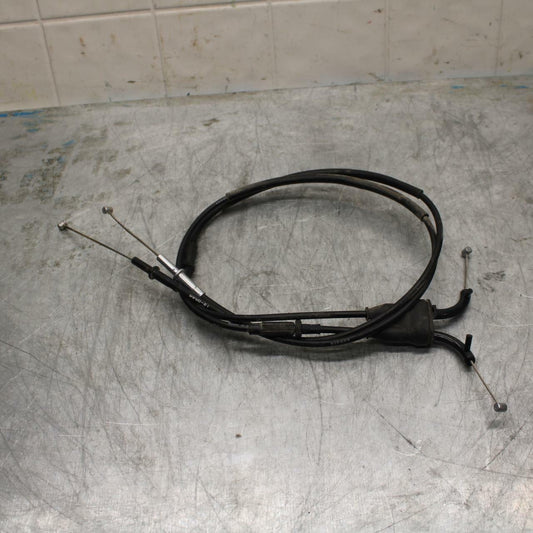 19-20 KAWASAKI NINJA ZX6R THROTTLE CABLES LINES BB419