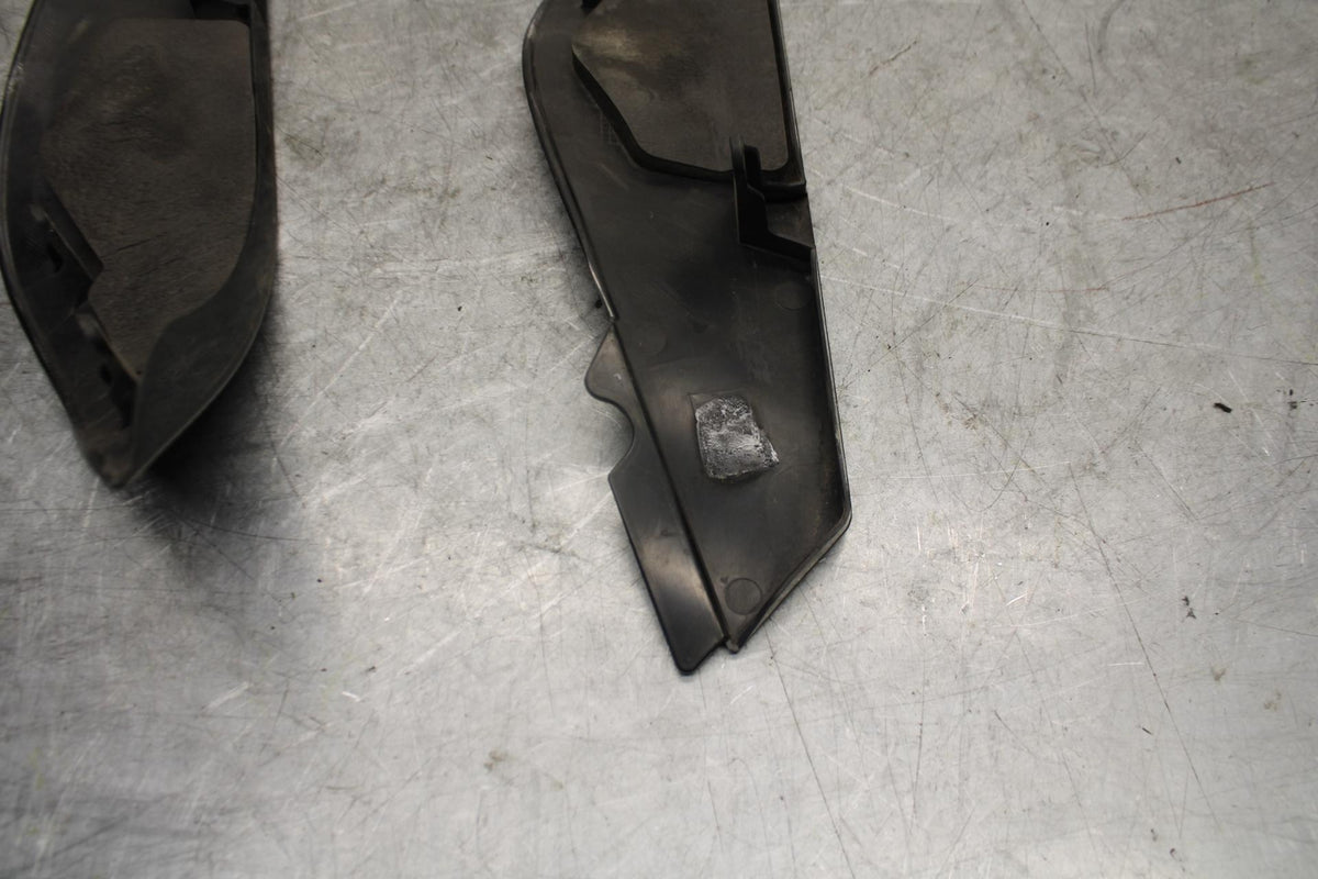 2007 Kawasaki Ninja ZX6R ZX600P RIGHT LEFT GAS FUEL TANK PANELS COVERS  BB47
