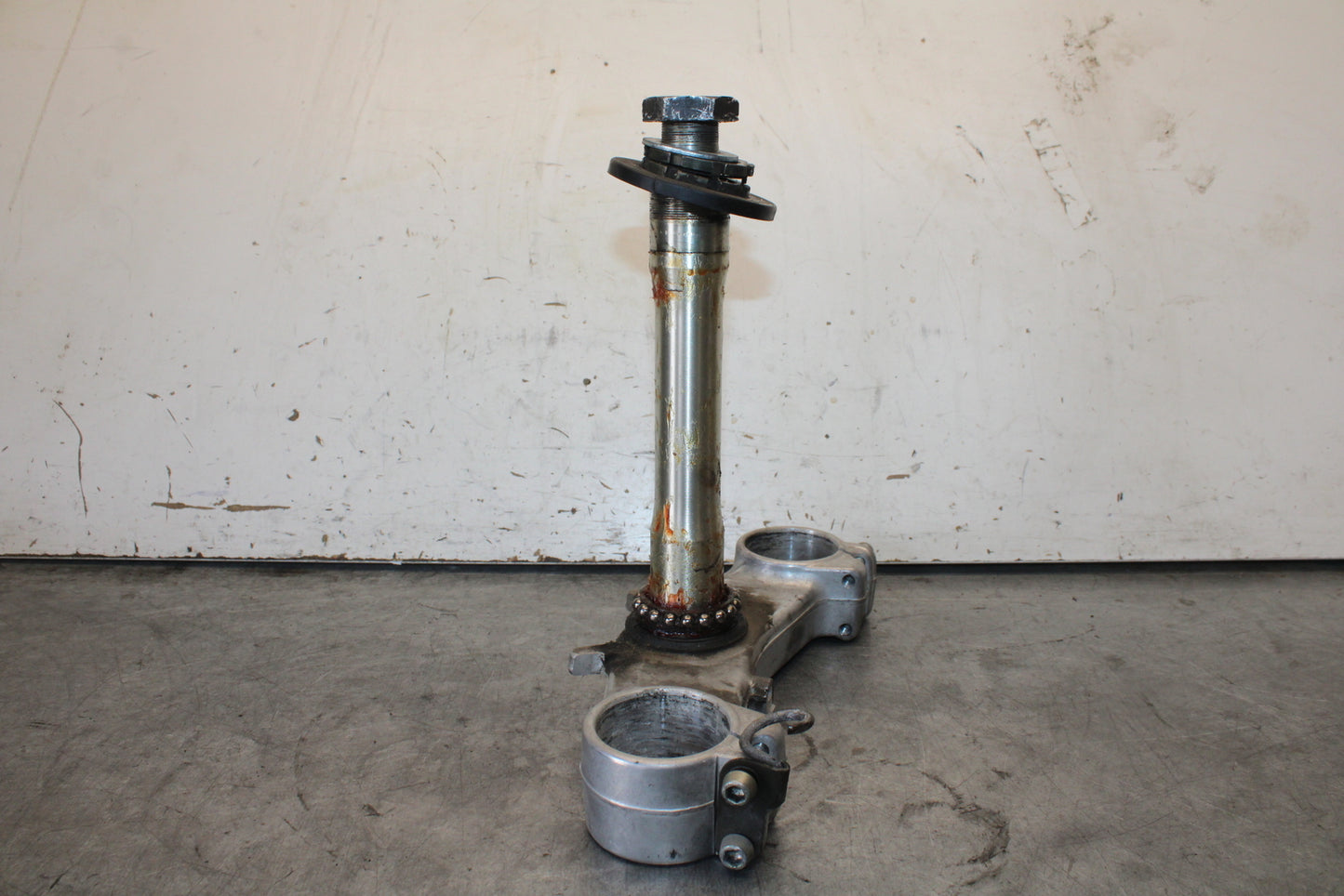 03-04 KAWASAKI NINJA ZX6RR FRONT FORKS CLAMP LOWER TRIPLE TREE STEM BB684