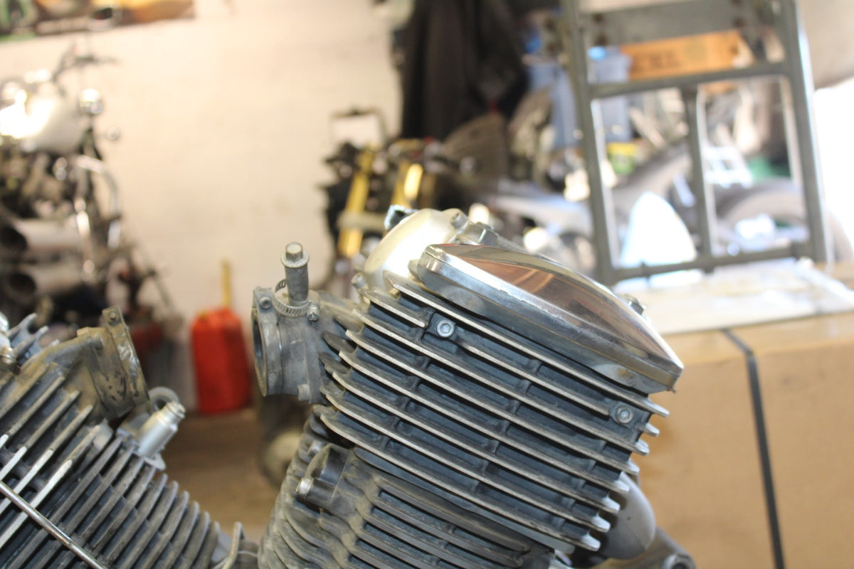 08 YAMAHA V STAR 1100 XVS1100AW CLASSIC ENGINE MOTOR BB916