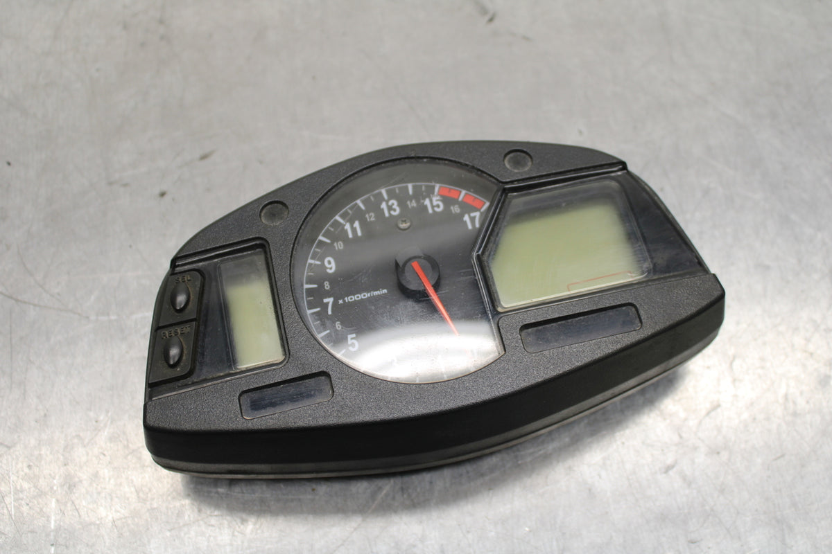 09 HONDA CBR600RR SPEEDO TACH GAUGES CLUSTER SPEEDOMETER TACHOMETER  BB760
