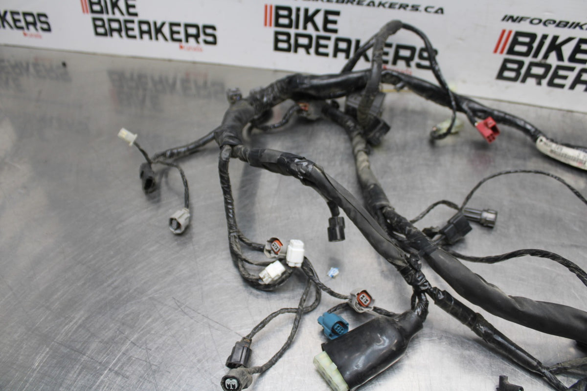 06 KAWASAKI NINJA 650 EX650 MAIN ENGINE WIRING HARNESS MOTOR WIRE LOOM BB823