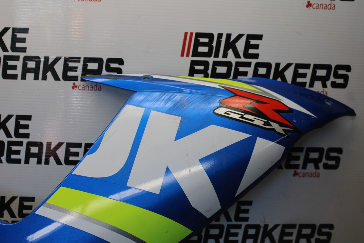 18 SUZUKI GSXR750 OEM RIGHT LOWER MID UPPER SIDE FAIRING COWL  BB891