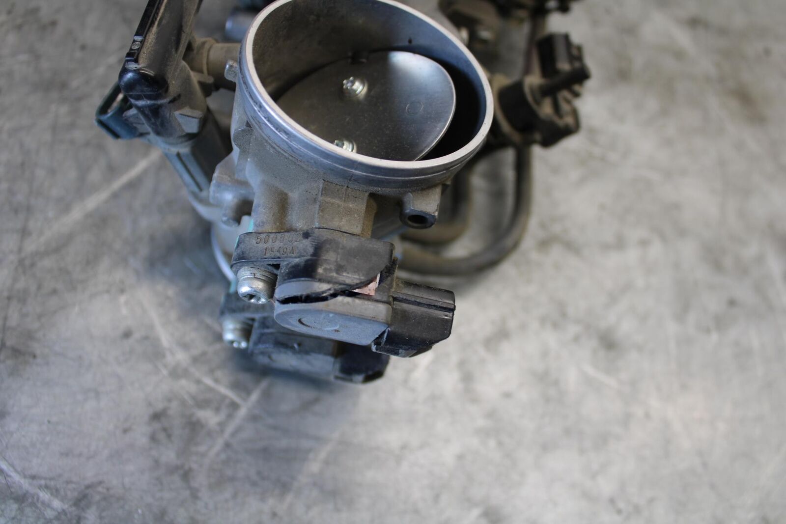 09-12 KAWASAKI NINJA ZX6R MAIN FUEL INJECTORS / THROTTLE BODIES BB544