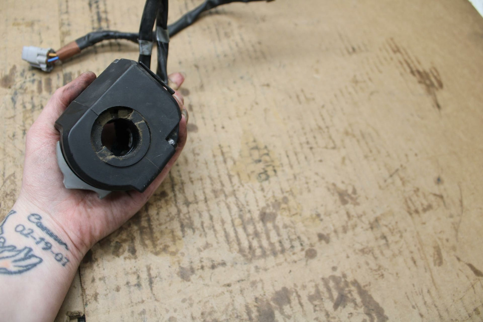 20-22 KAWASAKI Z H2 RIGHT CLIP ON HANDLE KILL OFF START SWITCH SWITCHES BB382