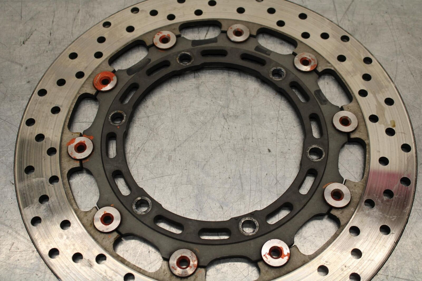 2000 Yamaha YZF R6 FRONT LEFT RIGHT BRAKE ROTORS DISCS 4SV-2581T-01-00 BB558