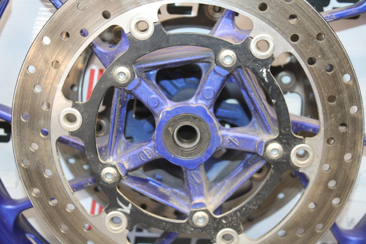 14-17 YAMAHA FZ09 FRONT WHEEL FRONT RIM & ROTORS BB102