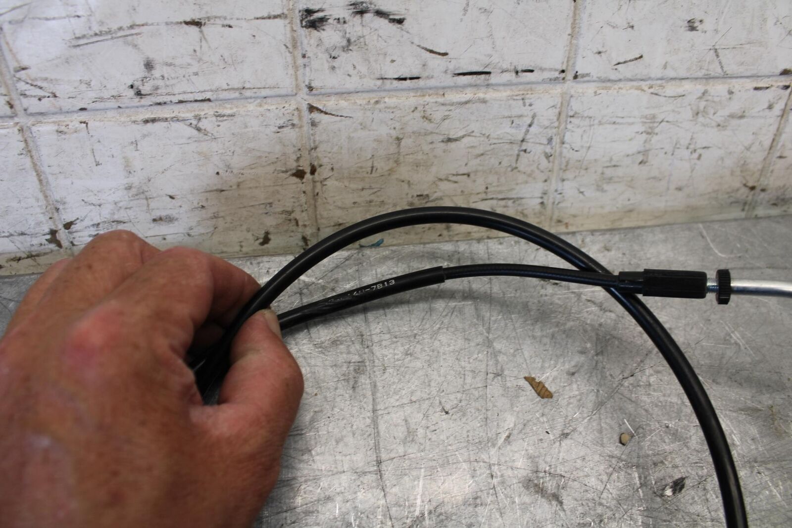 2005 Kawasaki Vulcan 1500 VN1500N Classic THROTTLE CABLES LINES BB220