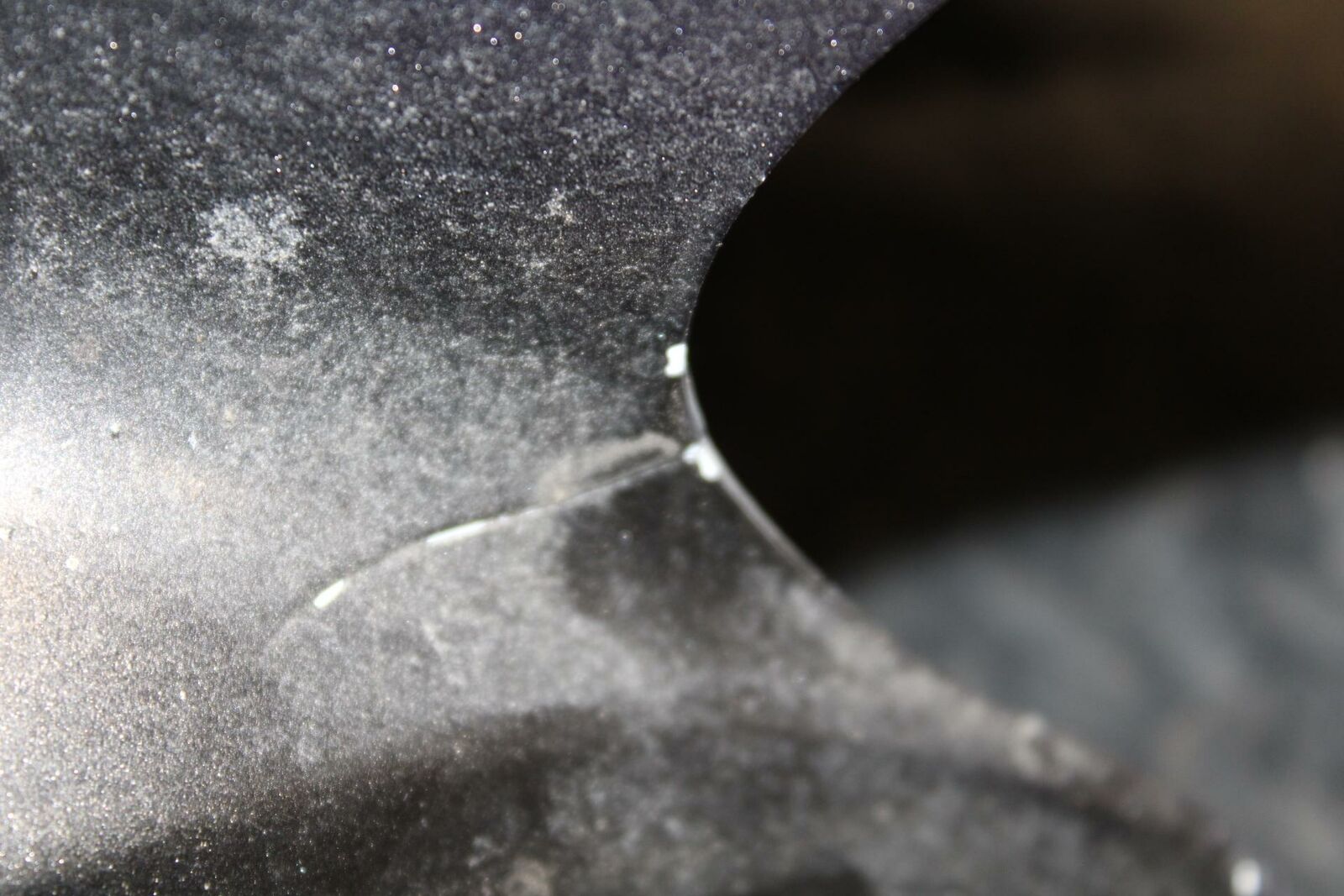 13-18 KAWASAKI NINJA ZX6R FRONT WHEEL FENDER COWL FAIRING BB203