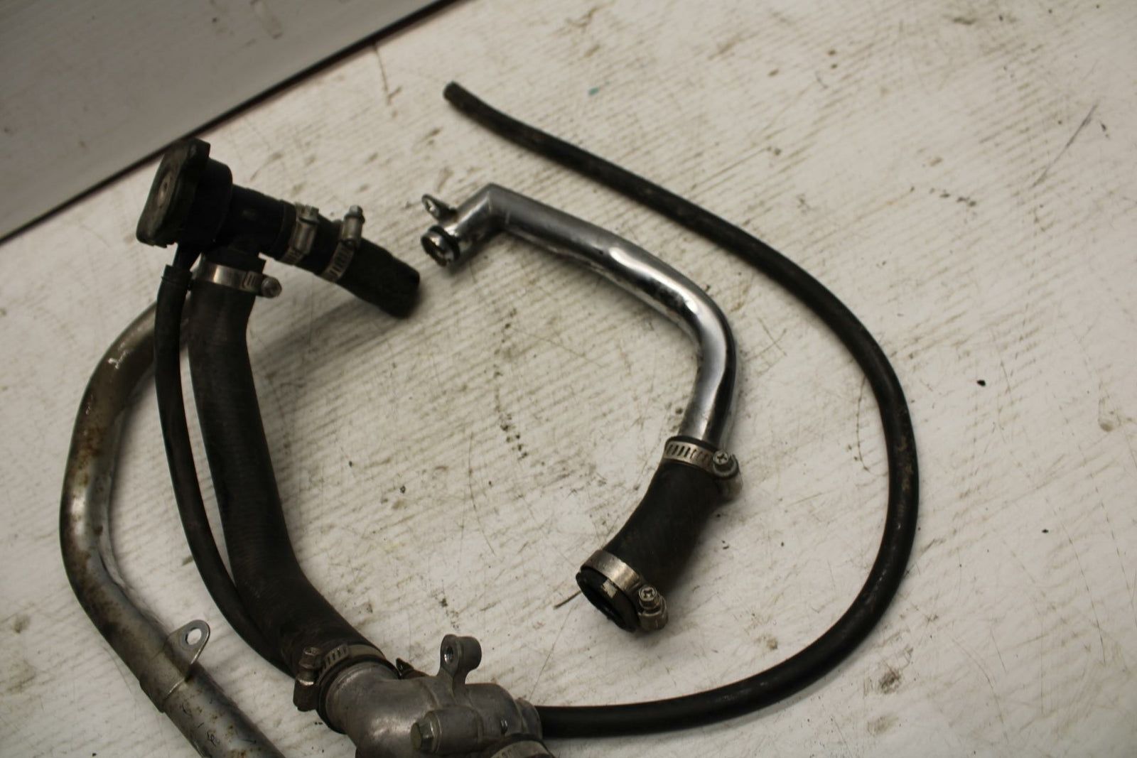 90-07 KAWASAKI ZZR 250 RADIATOR HOSES ENGINE COOLANT WATER PIPES HOSE BB298