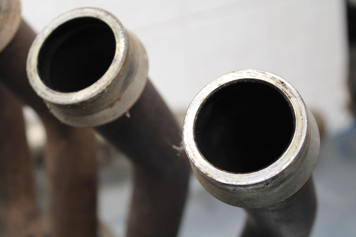 2000 Yamaha YZF R6 FULL EXHAUST SYSTEM HEADERS PIPE MUFFLER BB558