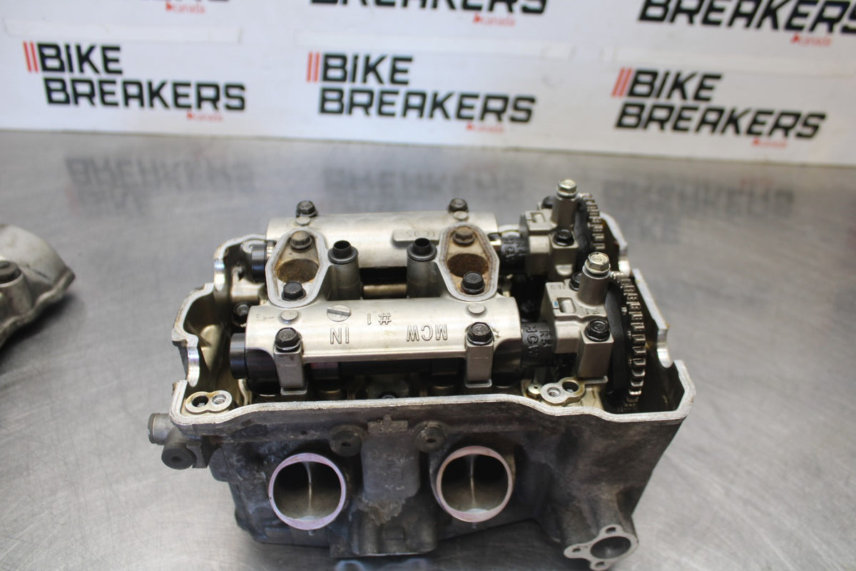 06-07 HONDA INTERCEPTOR 800 VFR800 FRONT ENGINE TOP END CYLINDER HEAD BB917