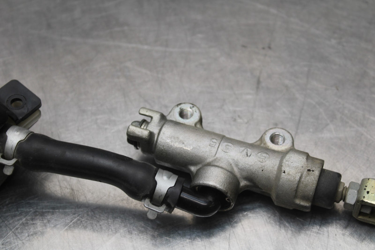 06 KAWASAKI Z750 REAR BACK BRAKE MASTER CYLINDER W RESERVOIR BB837